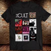 The Cult Album T-Shirt Ian Astbury Rock Tee Love Sonic Temple Electric L