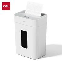 Deli G12 Level P-4 Micro-Cut Paper Shredder, 8-Sheet, 10-Min Run Time CN plug (adapter included)
