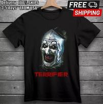 Terrifier Movie Horror T-Shirt Black Art the Clown XL
