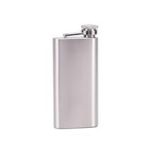 Stainless Steel Hip Flask 5oz Whisky Bottle Drinkware Pocket Flagon  Camping sidabras
