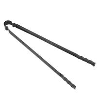 Bent Loop End Charcoal Serving Tongs Flat Narrow Metal BBQ Clamp BBQ Clip Tongs  Outdoor Barbecue