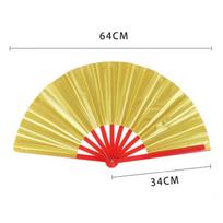 Extreme Space Folding Fan Kung Fu Fan Martial Arts Performance Dance Fan Birthday Gift Chinese Style One Foot Double-Sided Tai Chi Fan