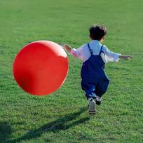 Guangduola 18-Inch Extra Large Balloon, Children's Outdoor Thickened Colorful Big Balloon, Park Lawn Anti-Pop Balloons, 10-Pack