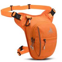 Waterproof Thigh Belt Pack Hip Bum Motorbike Leg Bag Motorcycle Drop Bag  Outdoor Travel oranžinė