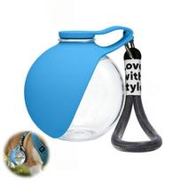 PETG Portable Dog Water Bottle Convenient Travel Drink Dispenser Outdoor Puppy Water Bowl for Pets
