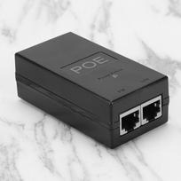 Desktop POE Injector 10/100/1000Mbps/1G/2G Power Supply Input 100V-240V Output 24V 0.5A for Home Accessories as show