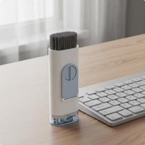 Multifunctional Keyboard Cleaner Keycap Puller Included Kit Soft Brush 8in1 mėlyna