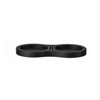 Espresso Pressing Station MultiFunctional Storage Coffee Tamper Stand NonSlip Base Tool Black Silicone
