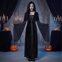 Women's Cape Dress for Halloween Costume XXL