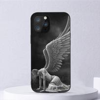 Fantazijos Mergaitės Angelo Sparnai Telefono Dėklas Skirtas Iphone 11 12 Mini 13 14 Pro Xs Max X 8 7 6s Plus 5 Se Xr Korpusas iPhone14ProMax