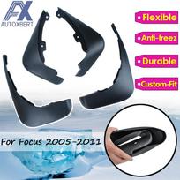 Set FOR FORD FOCUS 2 MK2 MK2.5 SALOON SEDAN MUDFLAPS MUD FLAP 2005-2011 SPLASH GUARDS FRONT REAR FENDER 2006 2007 2008 2009