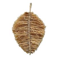 Sodybos Rankomis Austa Raffia Žolės Sienos Kabinamas Lapo Formos Ornamentas Gyvenamosios Erdvės Aksesuarai Kotedžui Bendrabučiui Dekoruoti Dovana 1 beige
