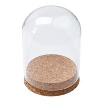 Glass Dome Cover Terrarium Plant Flower Arrangement Container + Tray DIY 8*10cm