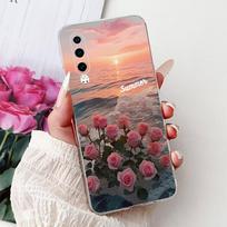 Skirta Huawei P30 dėklas P30 Pro dangtelis ELE-L29 ELE-L04 VOG-L29 VOG-L09 Madingas gėlių minkšto silikono buferis Skirta HuaweiP30 P30Pro Coque Huawei P30 Pro
