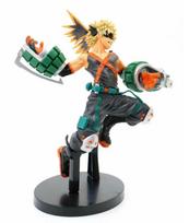 14cm My Hero Academia Ground Zero Bakugou Katsuki Midoriya Izuku Todoroki Shoto action figure toys Christmas gift doll geltona