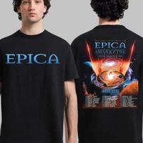 Epica Arcane Dimensions Tour 2026 100% Cotton T-shirt Mens Tees Top – Concert Tee S