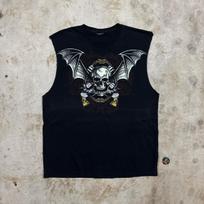Y2K Avenged Sevenfold deathbat graphic sleeveless band tee Size XL Unisex T-Shirt XXXL