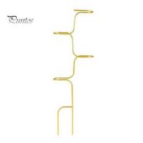 Decorative Pothos Climbing Support Plant Stake, Metal Spiral Support, Curved Stem Holder, Vertical Growth Guide for Plants Monstera Roses Ornamental auksinė