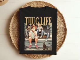 Thug Life Bad Witches Shirt – Hocus Pocus Halloween Tee, Sanderson Sisters XXXXL