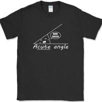 Acute Angle T-Shirt Funny Math Cute Humor Gift Joke Novelty Tee XXXXL