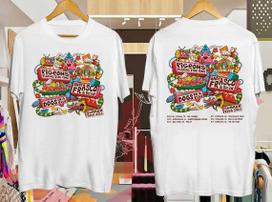 Pigeons Playing Ping Pong Tour 2024 T-Shirt Unisex Tee S-4XL XXL
