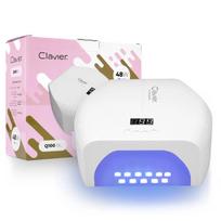 Clavier q100 UV/LED manikiūro lempa 48W - balta