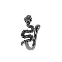 Nose Clip Snake Nose Ring Copper  Punk   Ladies juoda