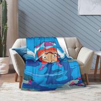Super minkšta ponio plaukų pledas Premium vilnos flanelė Lengvas lovos pledas Pūkuoti pliušiniai pledai Naudoti visais metų laikais 80x120cm(31x47inch)