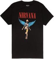 Nirvana In Utero angel graphic black T-shirt S