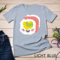 Kawaii So Cute Sushi Funny Anime Food Costume Shirt Unisex T-shirt 5 XL