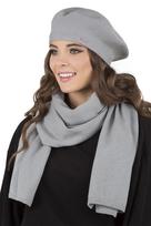 Vivisence 7005kmpl jasnoszary uni komplet beret+szalik