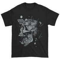 Men's Asking Alexandria Screaming Skull T-shirt Medium Black XXL
