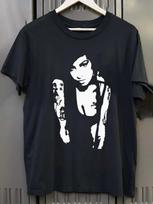 Amy Winehouse Musician Classic Short Sleeve Cotton Black All Size T-Shirt KH1098 XL