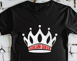 Scream Queen Shirt, Unisex movie t-shirt, perfect goth gift, gothic shirt for spooky season, horror movie, memento mori 3XL