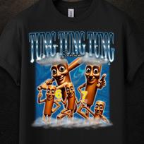 Tung Tung Tung Sahur T Shirt, Fridge Camel, Brainrot Shirt, Steal A Brainrot, Italian Brainrot Merch L