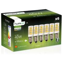 6X Żarówka Led E14 Tubularna T25 5W = 40W 470Lm 4000K Neutralna 320° Lumiled