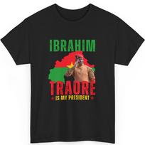 Ibrahim Traore, Burkina Faso, Is My African President Unisex T-Shirt Unisex T-Shirt XXL