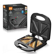 110V/220V Sandwich & Waffle Maker with Electric Griddle - Perfect for Breakfast & Light Meals EU Standard 220V