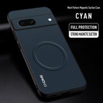 For Google Pixel 8A Case Luxury Car Magnetic Holder Phone Case For Google Pixel 8A 5G Pixel8A TPU Silicone Shockproof Back Cover For Pixel 8A