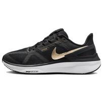 Nike Air Zoom Structure 25 Juodos Metalo Aukso Moteriški Sportbačiai Balti Tamsiai Dūminiai Pilki DJ7884-003 37.5 black