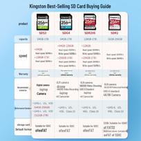 Kingston High-Speed SD Camera Memory Card 64GB