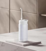 New MIJIA Electric Oral Irrigator F400 Portable Water Pick Flosser Teeth Whitening Remove Dental Plaque 200ML balta