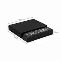 Mini elektroninės kavos svarstyklės Išmanios miltelių ir vandens santykio USB silikoninis padėkliukas Aukštos kokybės tikslumas Profesionalūs virtuvės kavos įrankiai