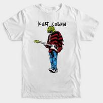 Vintage Kurt Cobain T-Shirt Nirvana Smells Like Teen Spirit Nevermind Aneurysm XL