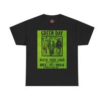 Green Day Dec 17 Madison Square Garden New York NY Retro Concert Poster T-Shirt S