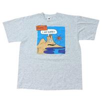 Vintage Y2K Pompeii Mount Vesuvius Nature Graphic Volcano Joke Funny Art T-shirt XL