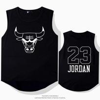 No. 23 ice silk, quick-drying vest, arc sports vest, men's summer smooth and loose sports sleeveless shirt 165/S