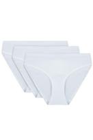 Vivisence 4011 3-pack biały l majtki figi