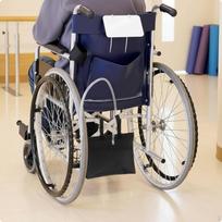 Šlapimo surinkimo maišelio laikiklis Kateterio dangtelis Vandeniui atsparus Medicininė saugykla Pacientams, Lauke, Kelionėms 600D Pvc black