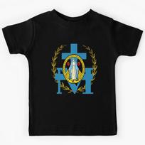 Miraculous Medal Of Immaculate Conception - Virgin Mary Inspired Design - Catholic   Kids T-Shirt 140